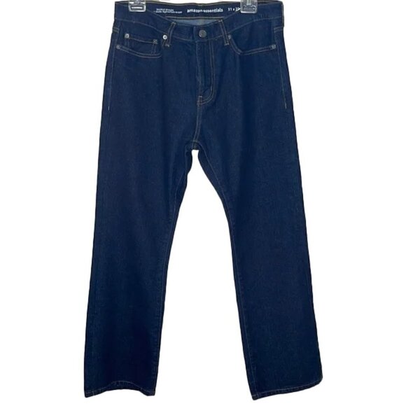 💙 AMAZON ESSENTIALS Bootcut Straight Jeans Size 31x29 - Picture 5 of 5